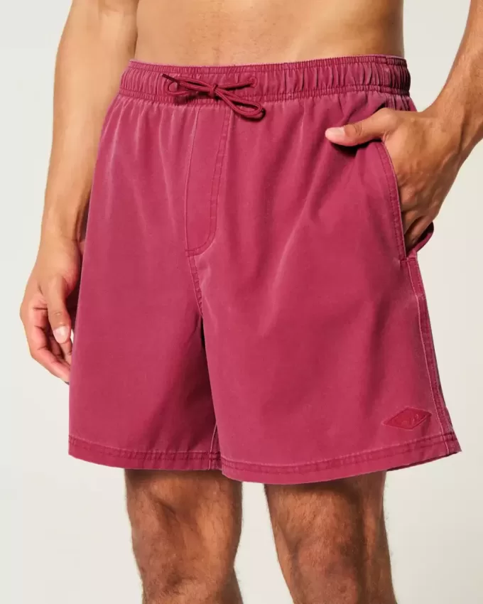 Mid-Thigh Volley Swim Trunks Mid-Thigh Volley Swim Trunks