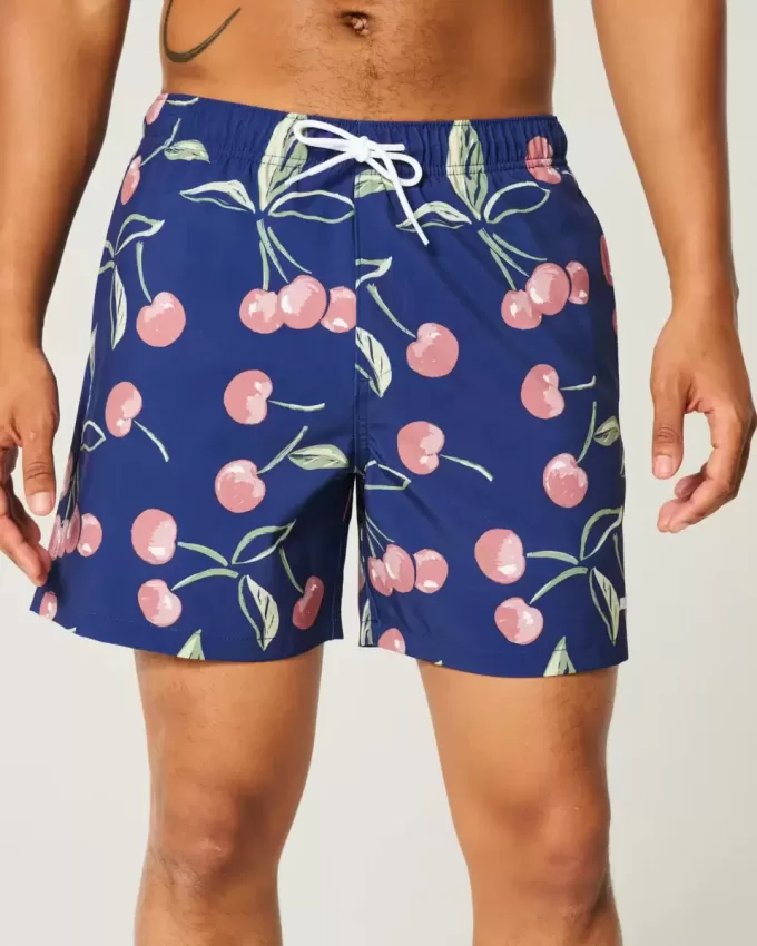 Mid-Thigh Volley Swim Trunks Mid-Thigh Volley Swim Trunks