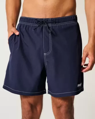 Mid-Thigh Volley Swim Trunks Mid-Thigh Volley Swim Trunks