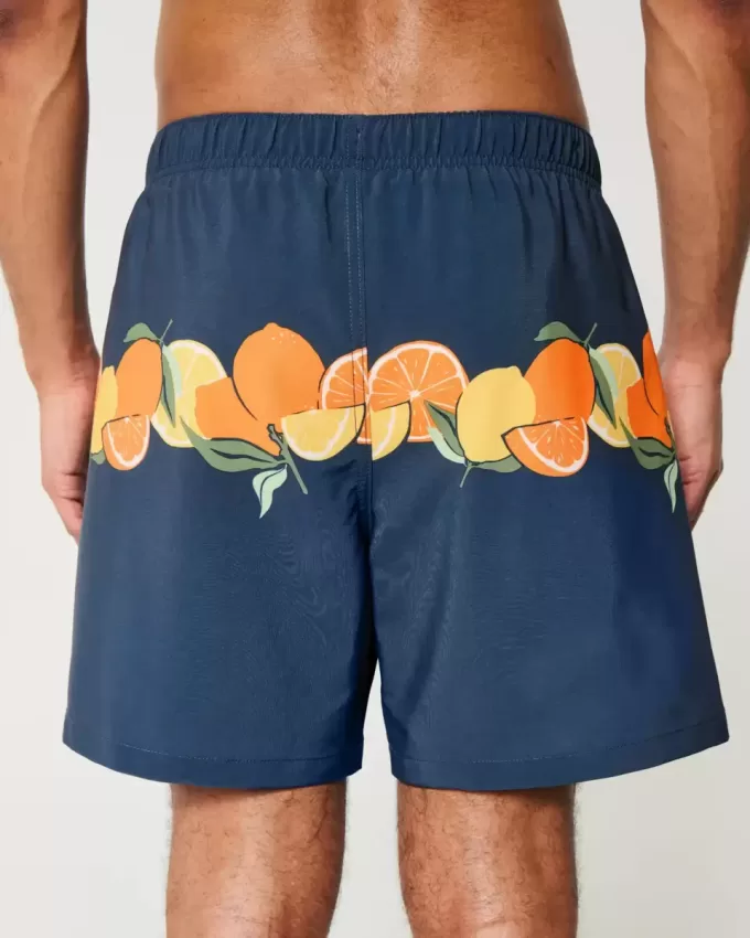 Mid-Thigh Volley Swim Trunks