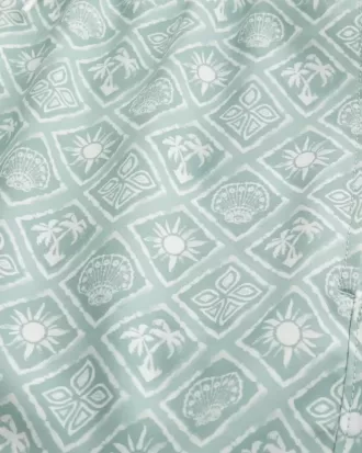 Mid-Thigh Volley Swim Trunks