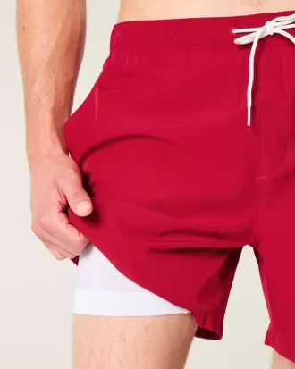 Mid-Thigh Volley Swim Trunks Mid-Thigh Volley Swim Trunks