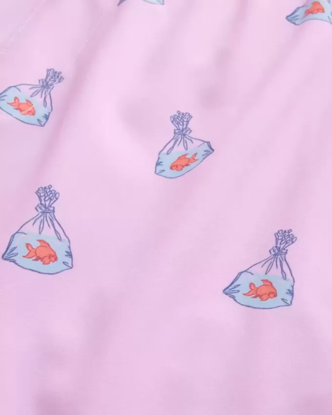 Mid-Thigh Volley Swim Trunks Mid-Thigh Volley Swim Trunks