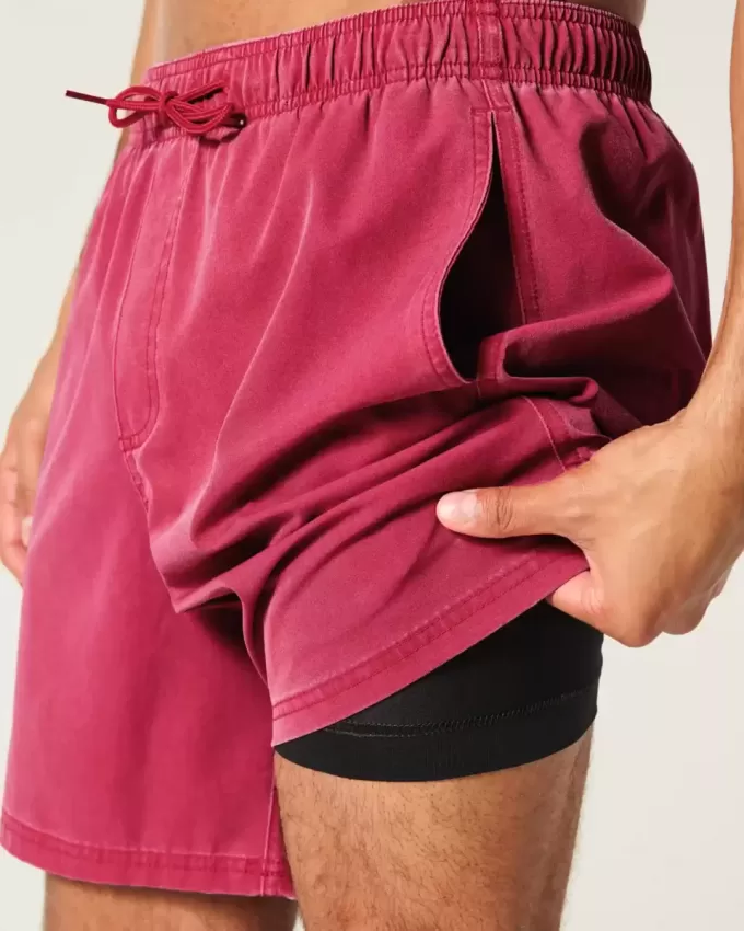 Mid-Thigh Volley Swim Trunks Mid-Thigh Volley Swim Trunks