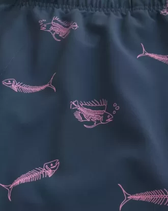 Mid-Thigh Volley Swim Trunks