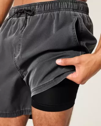 Mid-Thigh Volley Swim Trunks Mid-Thigh Volley Swim Trunks