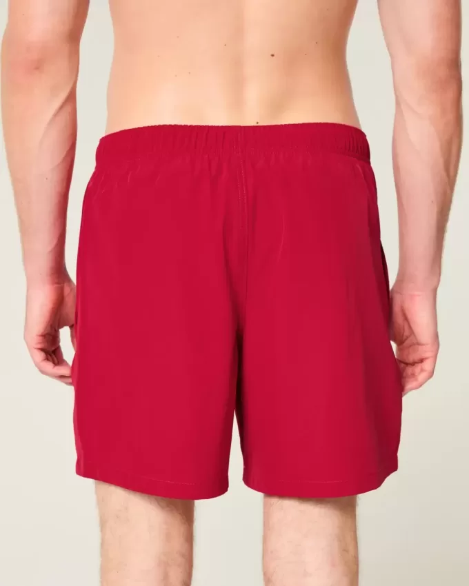 Mid-Thigh Volley Swim Trunks