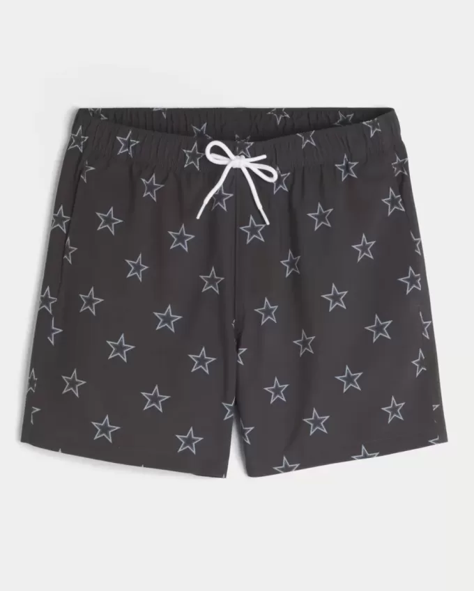 Mid-Thigh Volley Swim Trunks Mid-Thigh Volley Swim Trunks