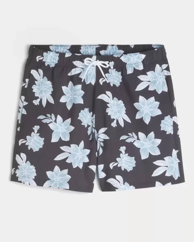 Mid-Thigh Volley Swim Trunks Mid-Thigh Volley Swim Trunks