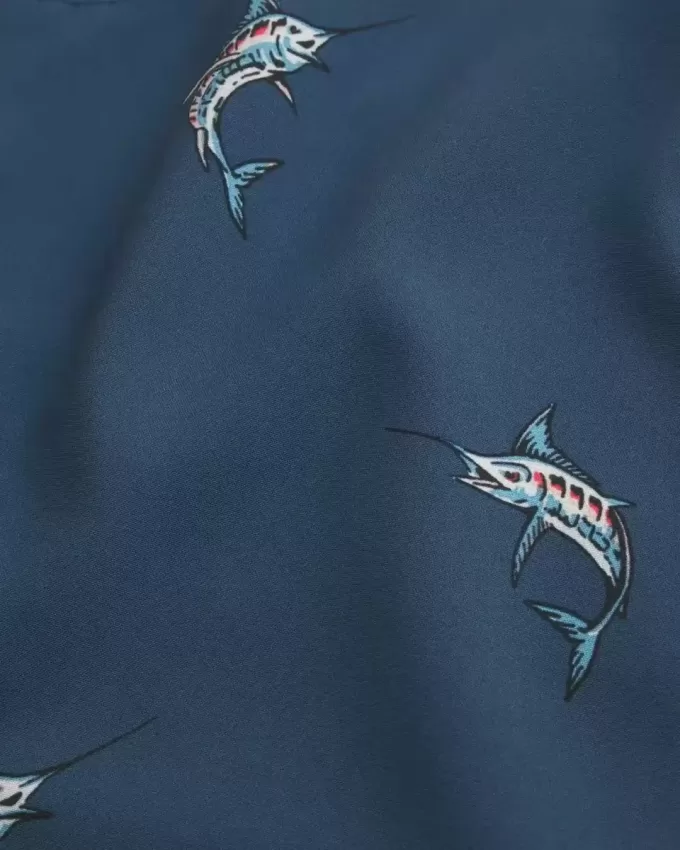 Mid-Thigh Volley Swim Trunks Mid-Thigh Volley Swim Trunks