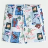 Mid-Thigh Volley Swim Trunks Mid-Thigh Volley Swim Trunks