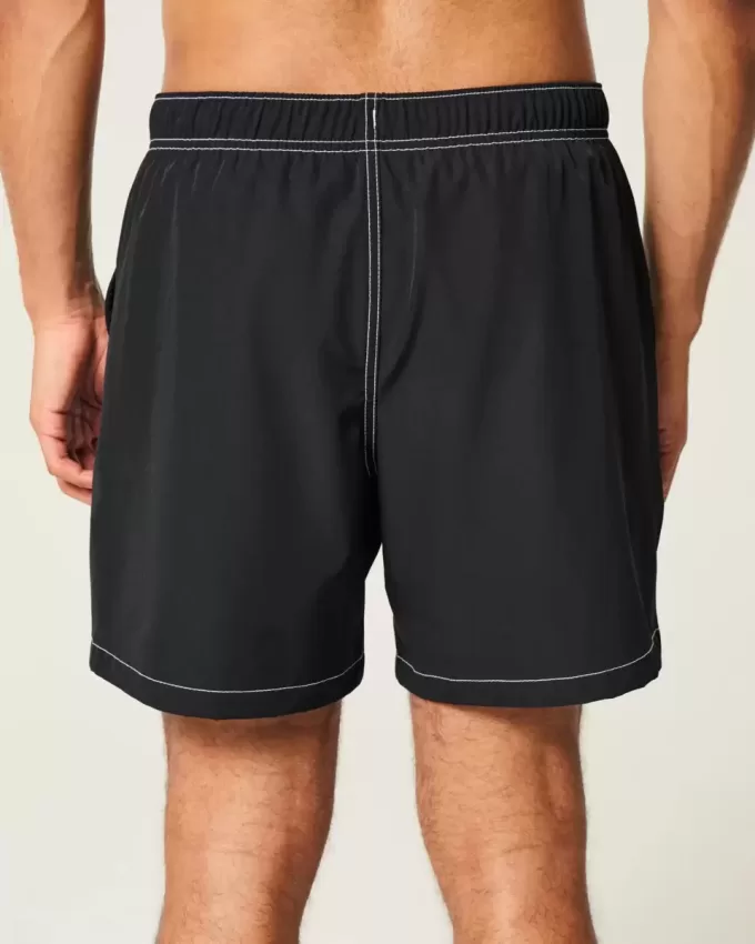 Mid-Thigh Volley Swim Trunks Mid-Thigh Volley Swim Trunks