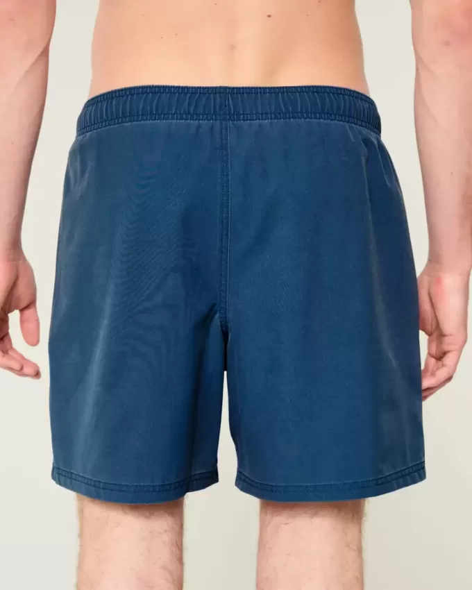 Mid-Thigh Volley Swim Trunks