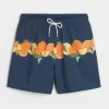 Mid-Thigh Volley Swim Trunks