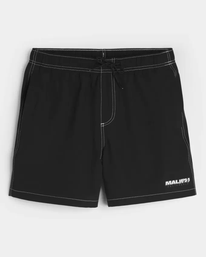 Mid-Thigh Volley Swim Trunks Mid-Thigh Volley Swim Trunks