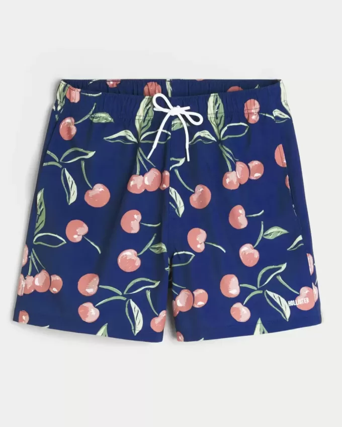 Mid-Thigh Volley Swim Trunks Mid-Thigh Volley Swim Trunks