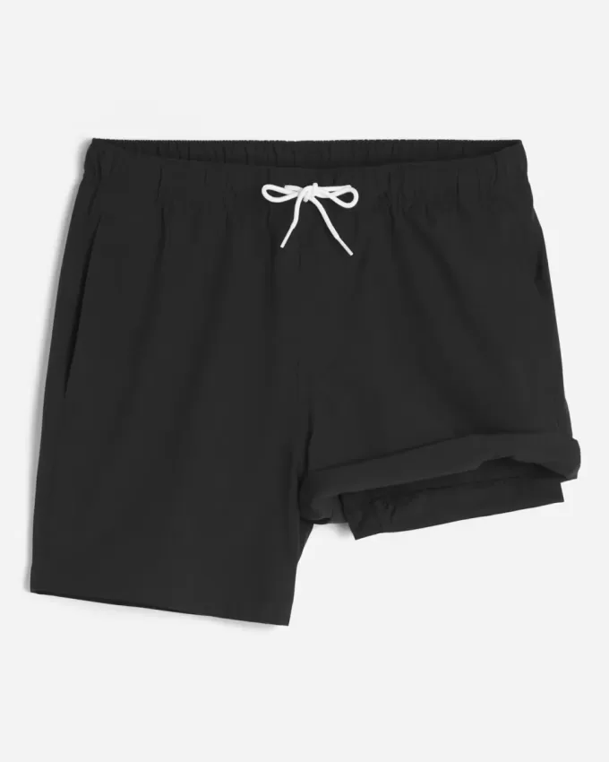 Mid-Thigh Volley Swim Trunks Mid-Thigh Volley Swim Trunks
