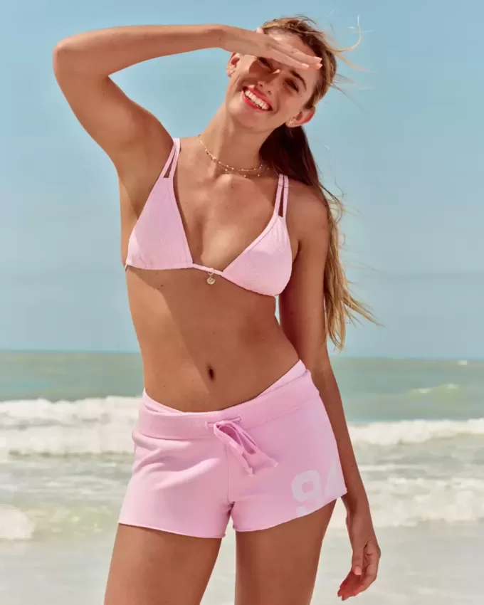 Number Graphic Mini Fleece Shorts Number Graphic Mini Fleece Shorts