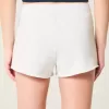 Number Graphic Mini Fleece Shorts Number Graphic Mini Fleece Shorts