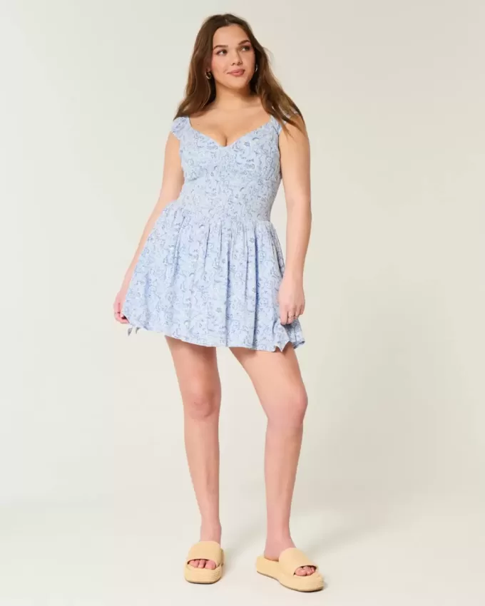 Off-the-Shoulder Asymmetrical Hem Mini Dress