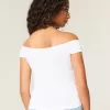 Off-the-Shoulder Tie Sleeve Top Off-the-Shoulder Tie Sleeve Top
