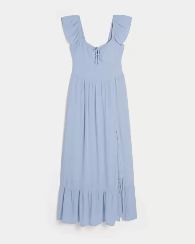 On/Off-the-Shoulder Maxi Dress