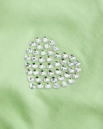 One-Shoulder Heart Graphic Tank