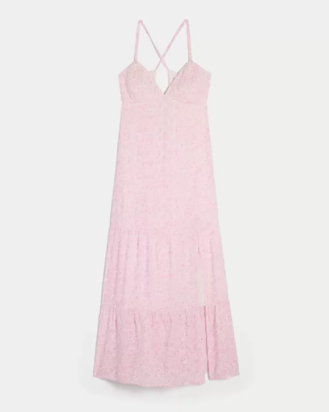 Open Back Maxi Dress