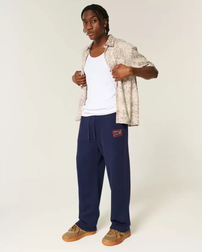 Oracle Red Bull Racing Graphic Baggy Sweatpants Oracle Red Bull Racing Graphic Baggy Sweatpants