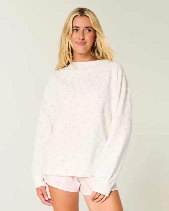 Oversized Back Bow Sweatshirt