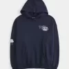 Oversized Bear Lake Graphic Hoodie