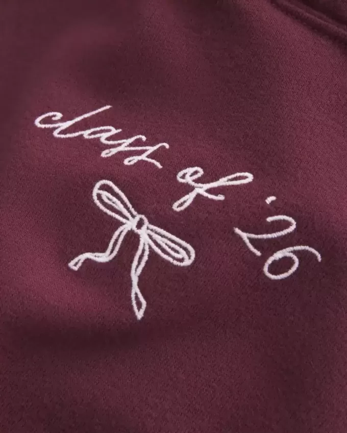 Oversized Class of ’26 Graphic Hoodie