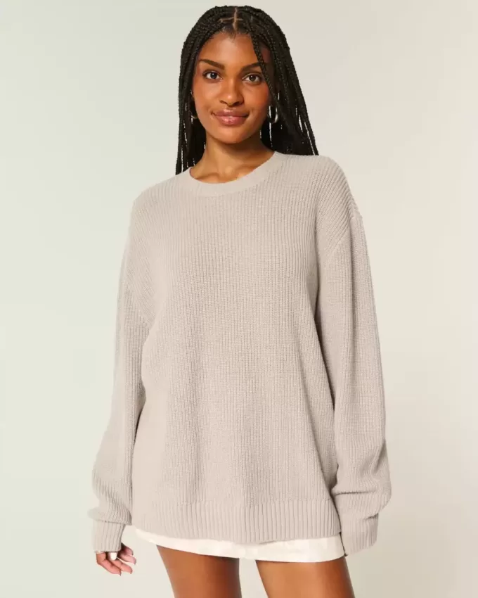Oversized Crew Sweater Oversized Crew Sweater