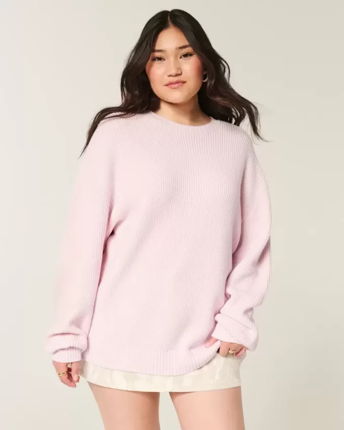 Oversized Crew Sweater