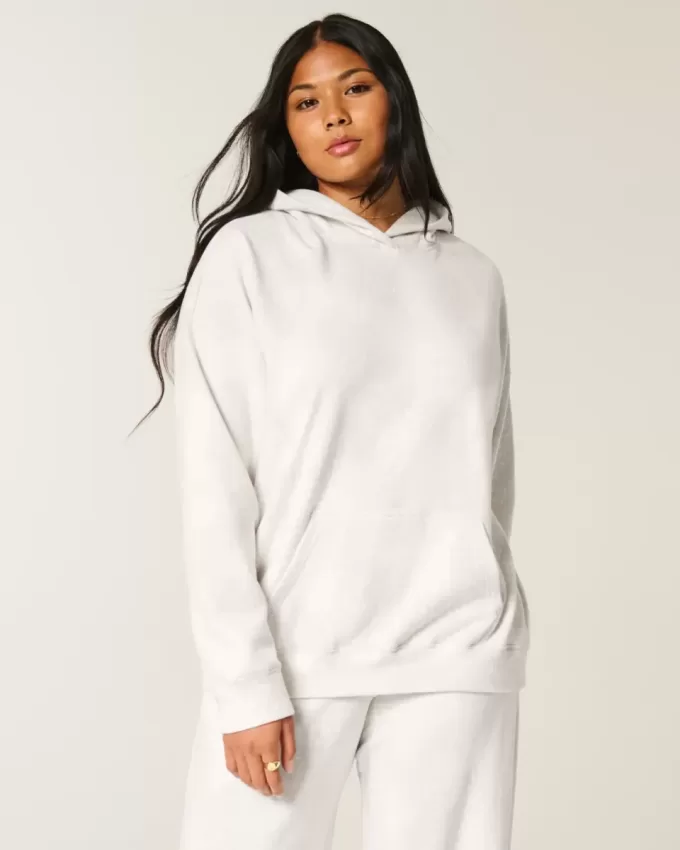 Oversized Doe Print Hoodie Oversized Doe Print Hoodie