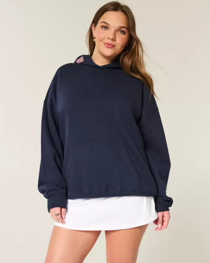 Oversized Fruit Graphic Hoodie Oversized Fruit Graphic Hoodie