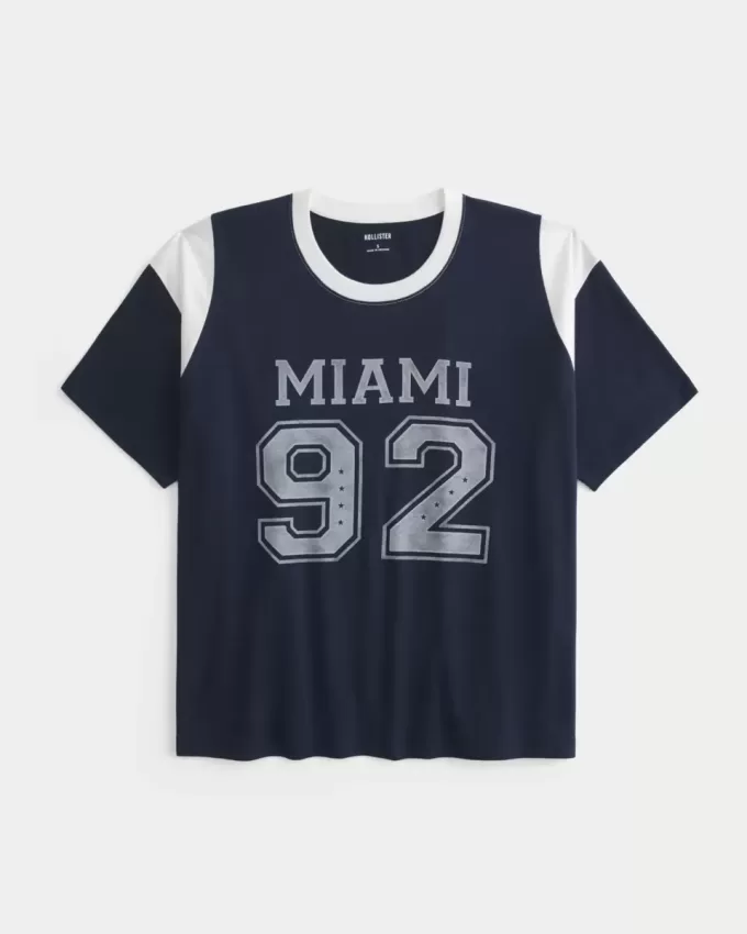 Oversized Miami Graphic Tee Oversized Miami Graphic Tee