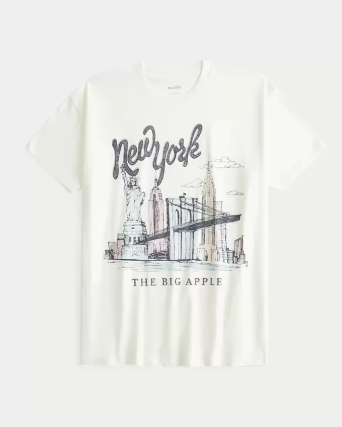 Oversized New York Graphic Tee Oversized New York Graphic Tee
