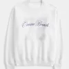 Oversized Ocean Beach Graphic Crew Sweatshirt Oversized Ocean Beach Graphic Crew Sweatshirt