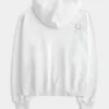 Oversized Palm Graphic Zip-Up Hoodie Oversized Palm Graphic Zip-Up Hoodie