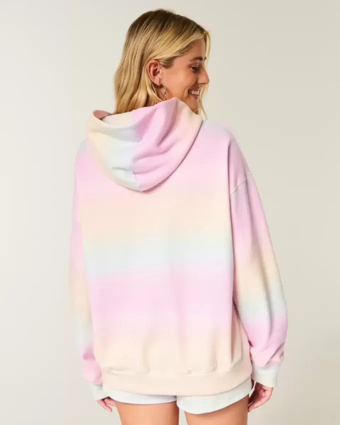 Oversized Pattern Hoodie Oversized Pattern Hoodie