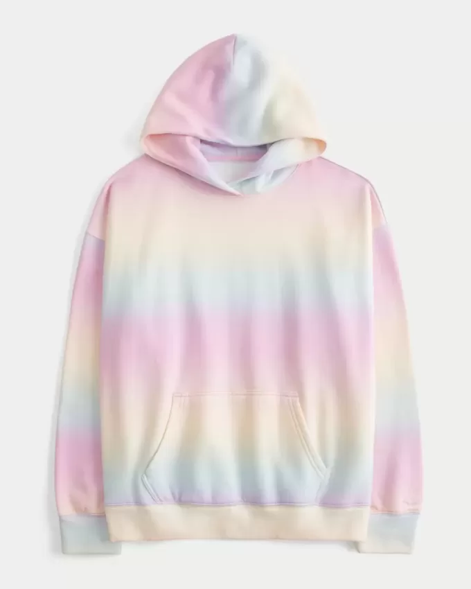 Oversized Pattern Hoodie Oversized Pattern Hoodie