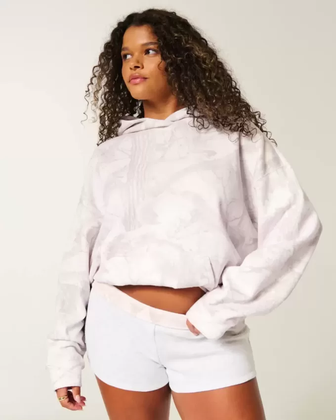 Oversized Pink Camo Hoodie Oversized Pink Camo Hoodie