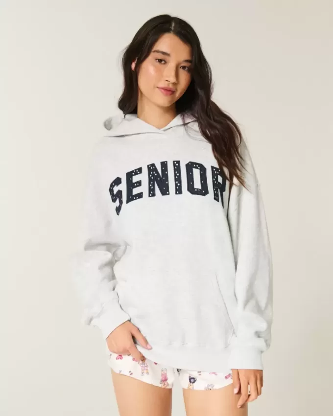 Oversized Senior Graphic Hoodie