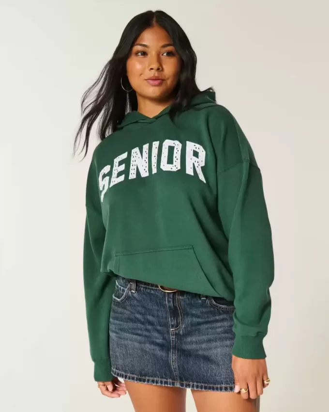 Oversized Senior Graphic Hoodie Oversized Senior Graphic Hoodie