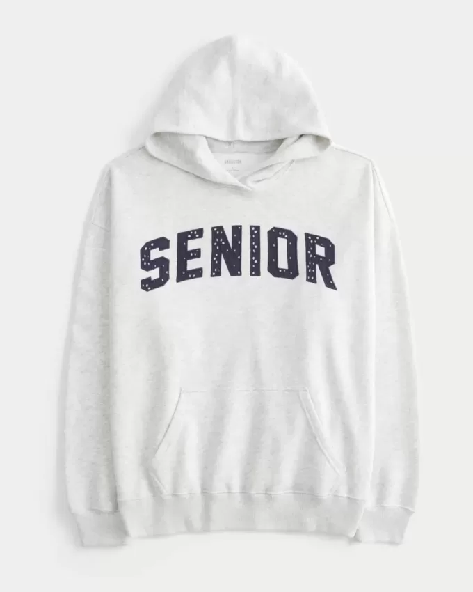 Oversized Senior Graphic Hoodie