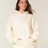 Oversized Wash Effect Hoodie Oversized Wash Effect Hoodie
