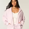 Oversized Zip-Up Hoodie