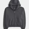 Oversized Zip-Up Hoodie