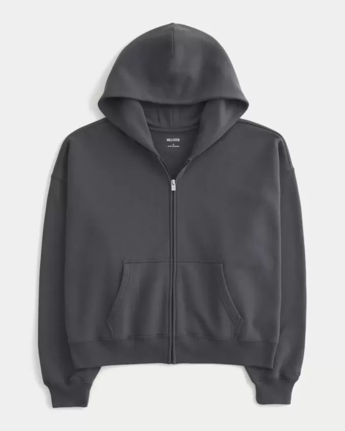 Oversized Zip-Up Hoodie
